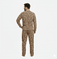 Pijama Hombre térmica tigre café - Cliente mayorista - Miniatura 4