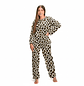 Pijama Mujer Térmica Leopardo -Cliente mayorista - Miniatura 3