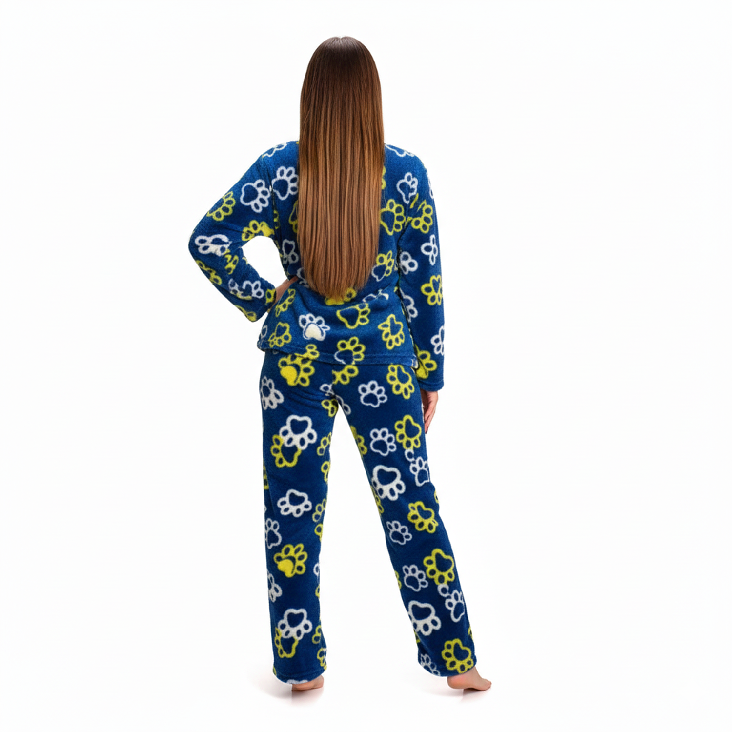 Pijama mujer Huellitas  térmica - Cliente mayorista  3