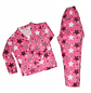 Pijama Mujer térmica pantalón y saco diseño estrellas rellenas - Cliente mayorista - Miniatura 1