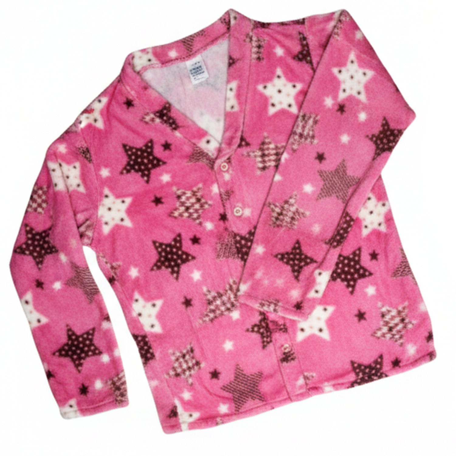 Pijama Mujer térmica pantalón y saco diseño estrellas rellenas - Cliente mayorista 5