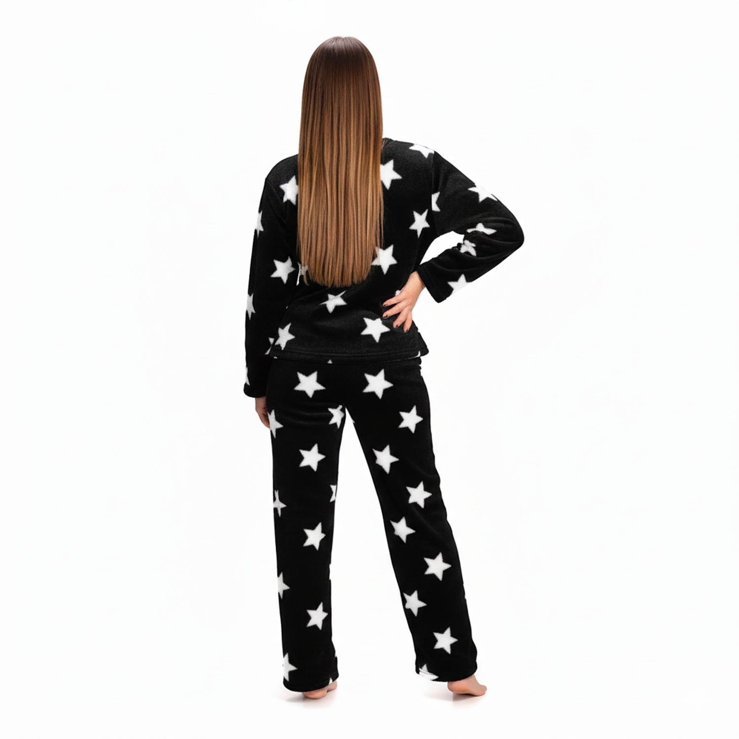 Pijama mujer térmica Negro estrella - Cliente mayorista 2