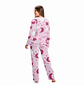 Pijama Mujer Térmica Estampado Media Luna Blathmoda - Miniatura 3