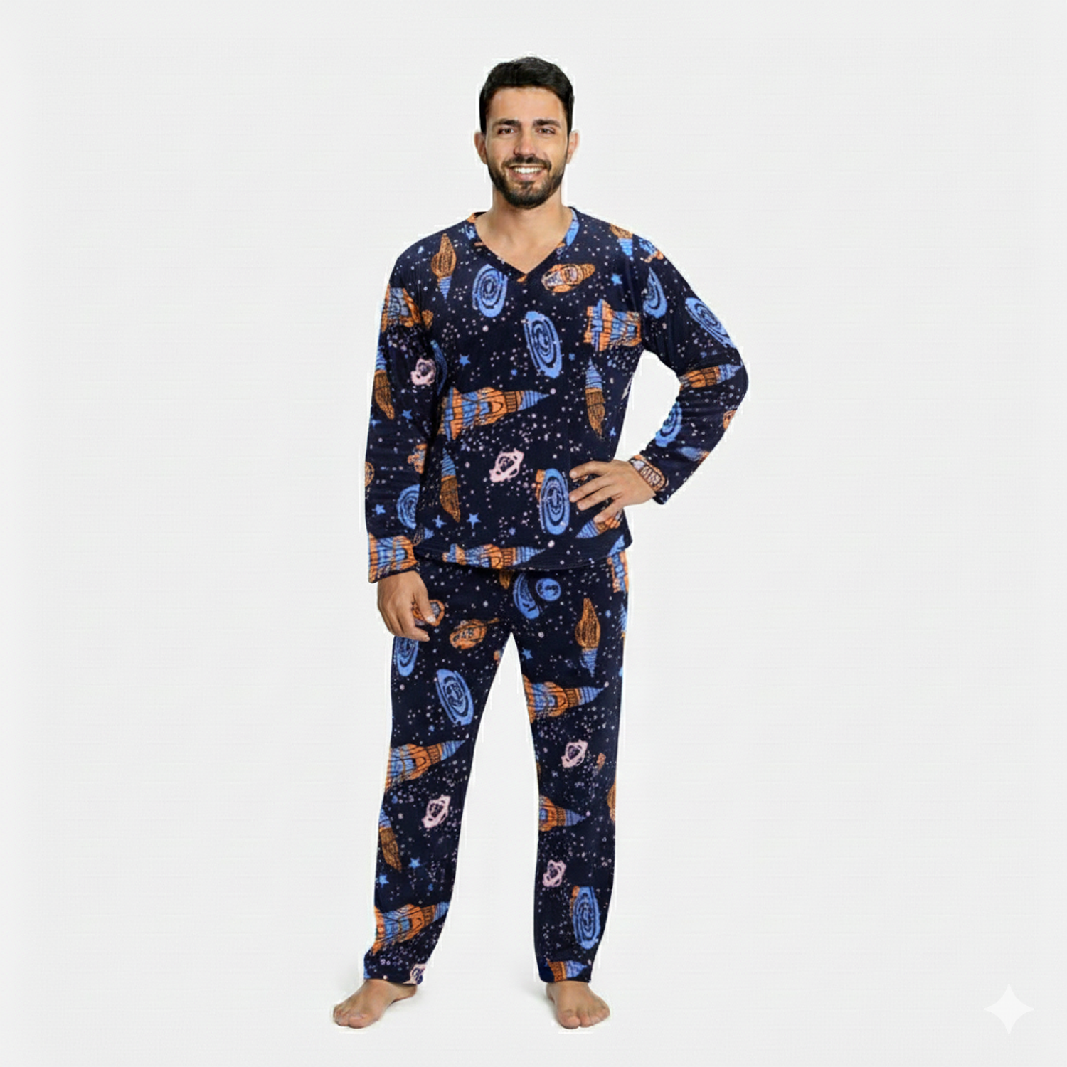 Pijama Térmico Masculino Blathmoda Modelo Astronauta - Cliente mayorista 1