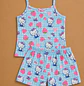 Pijama Mujer Hello Kitty Short y Blusa - Piel de durazno | Blathmoda - Miniatura 9