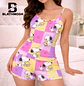 Pijama Mujer Capibara Blathmoda Conjunto Short y Blusa para Casa - Miniatura 1