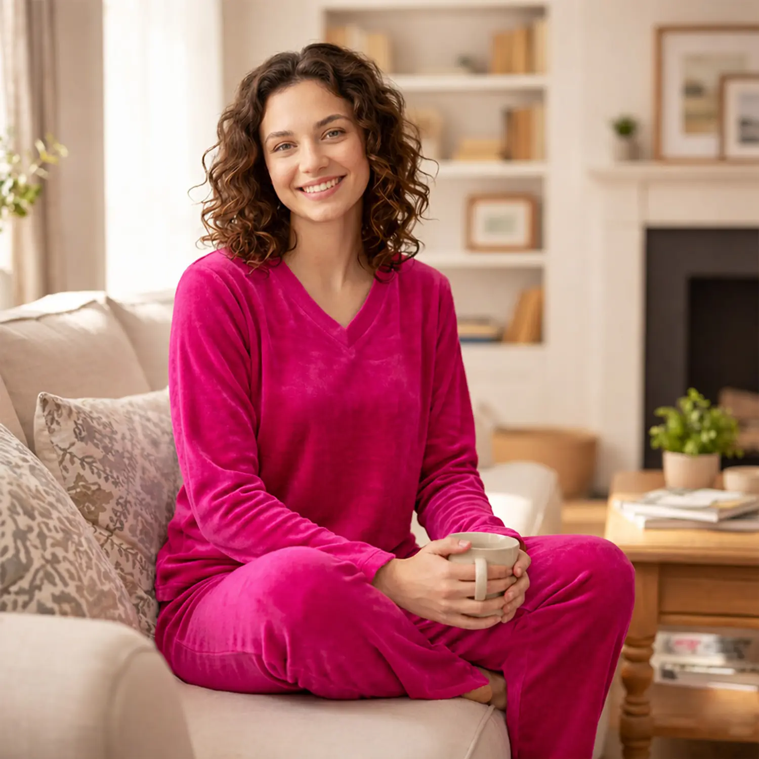 Pijama Mujer Térmica Blathmoda Confort y Elegancia para el Frío 1