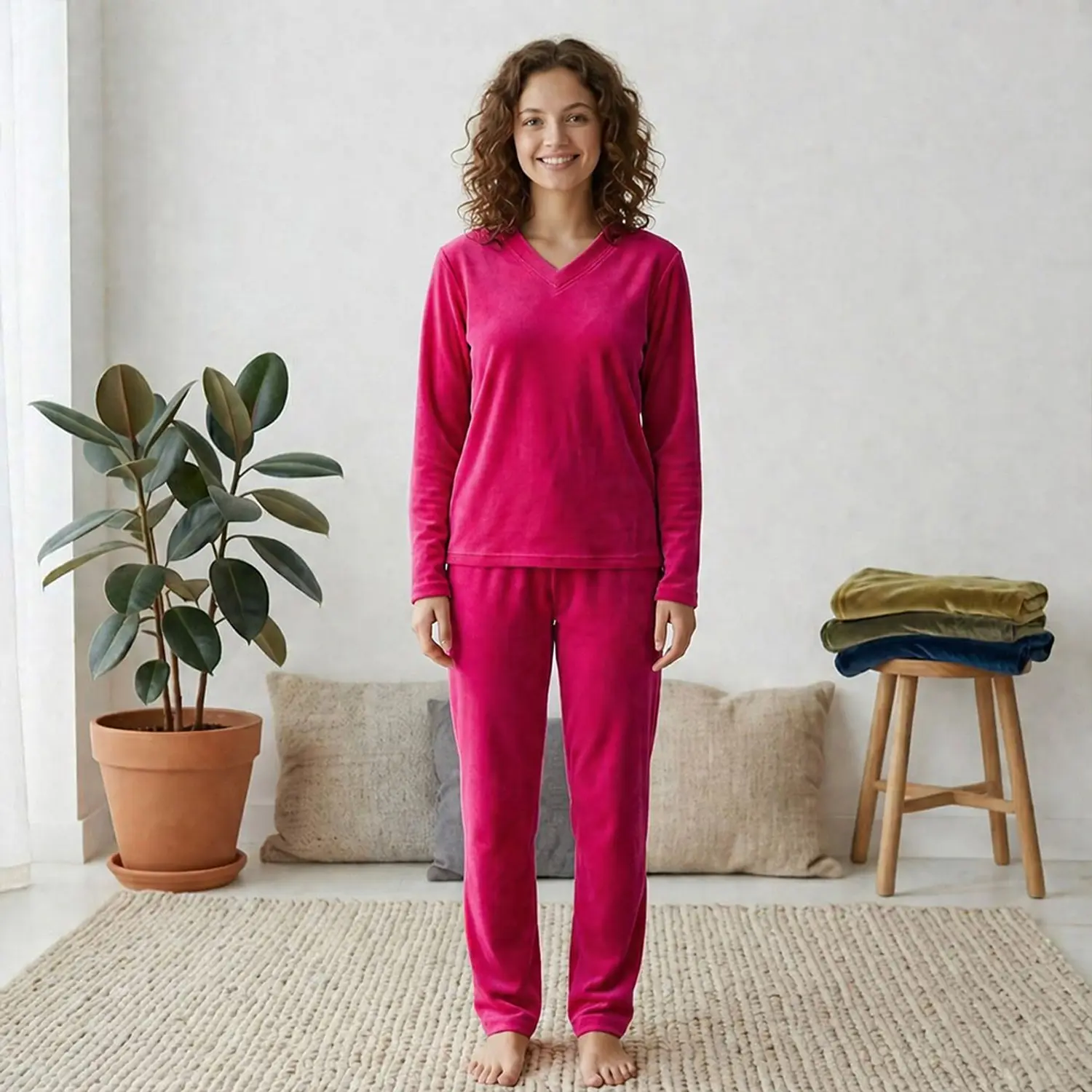 Pijama Mujer Térmica Blathmoda Confort y Elegancia para el Frío 2