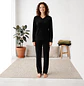 Pijama Térmica Mujer Blathmoda Conjunto Pantalón y Blusa Suave y Peluchudita - Miniatura 3