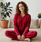Pijama Mujer Térmica Blathmoda Conjunto Abrigado Suave y Cómodo - Miniatura 2