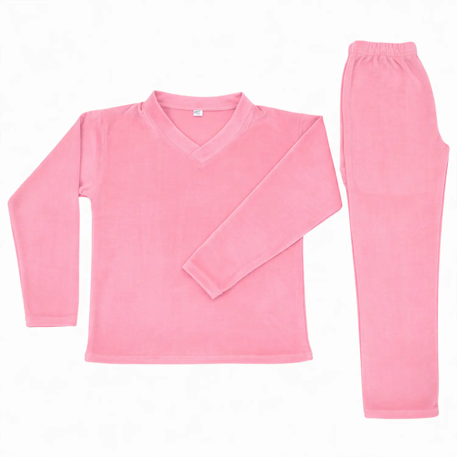 Pijama Térmica Mujer Blathmoda Peluchudita Conjunto Pantalón y Blusa 2