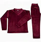 Pijama Mujer Térmica Blathmoda Suave, Cálida y Peluchudita Invierno Vinotinto - Miniatura 2