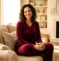 Pijama Mujer Térmica Blathmoda Suave, Cálida y Peluchudita Invierno Vinotinto - Miniatura 3