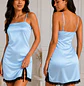 pijama Mujer Vestido Bata Sexy Elegante en satin | Blathmoda suave y comoda - Miniatura 4