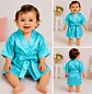 Levantadora para Bebé en Satín Unicolor Blathmoda | Suave, Cómoda y Cariñosa para Dormir - Miniatura 1