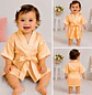 Levantadora para Bebé en Satín Unicolor Blathmoda | Suave, Cómoda y Cariñosa para Dormir - Miniatura 6