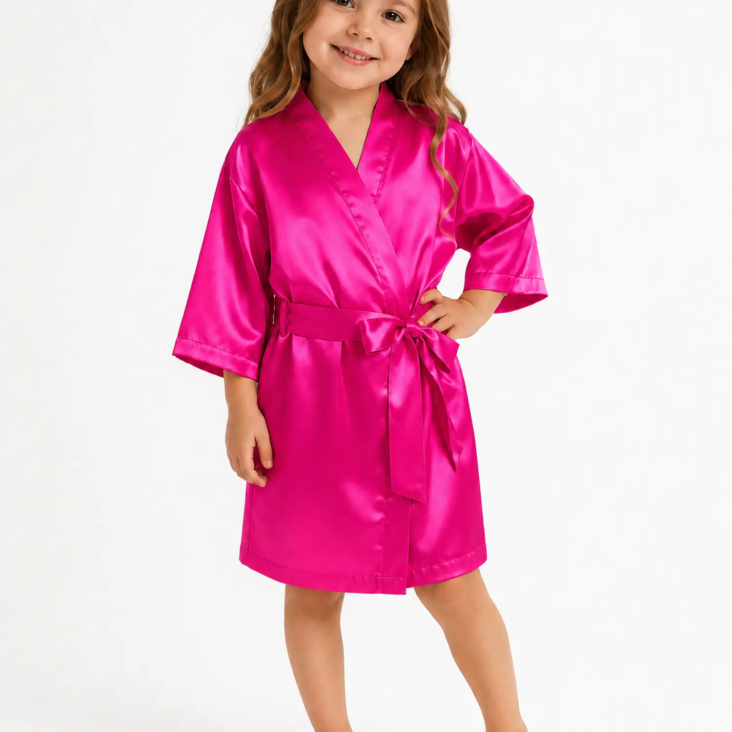 Pijama Infantil Elegante con Levantadora en Satín Blathmoda | Suave, Cómoda y Moderna para Niñas 2