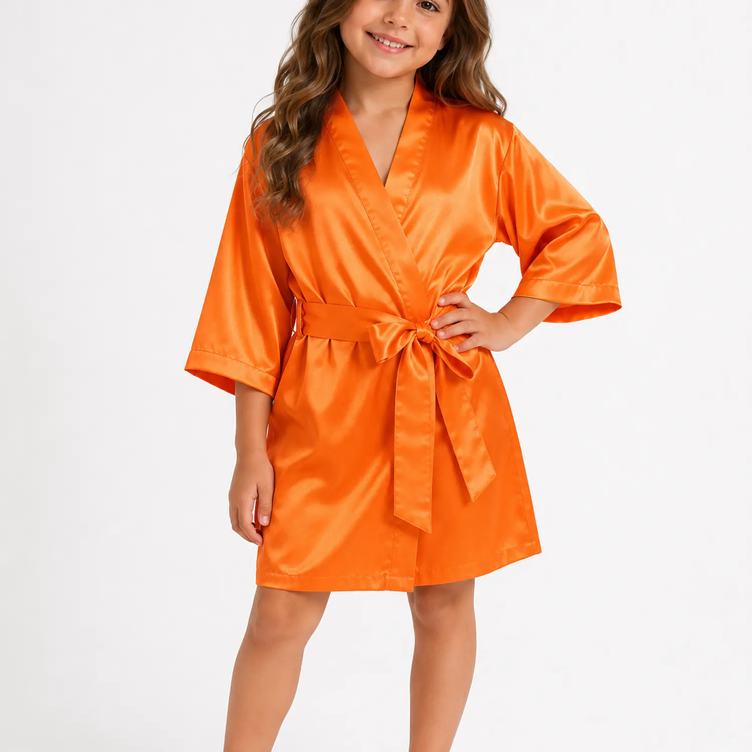 Pijama Infantil Elegante con Levantadora en Satín Blathmoda | Suave, Cómoda y Moderna para Niñas 4