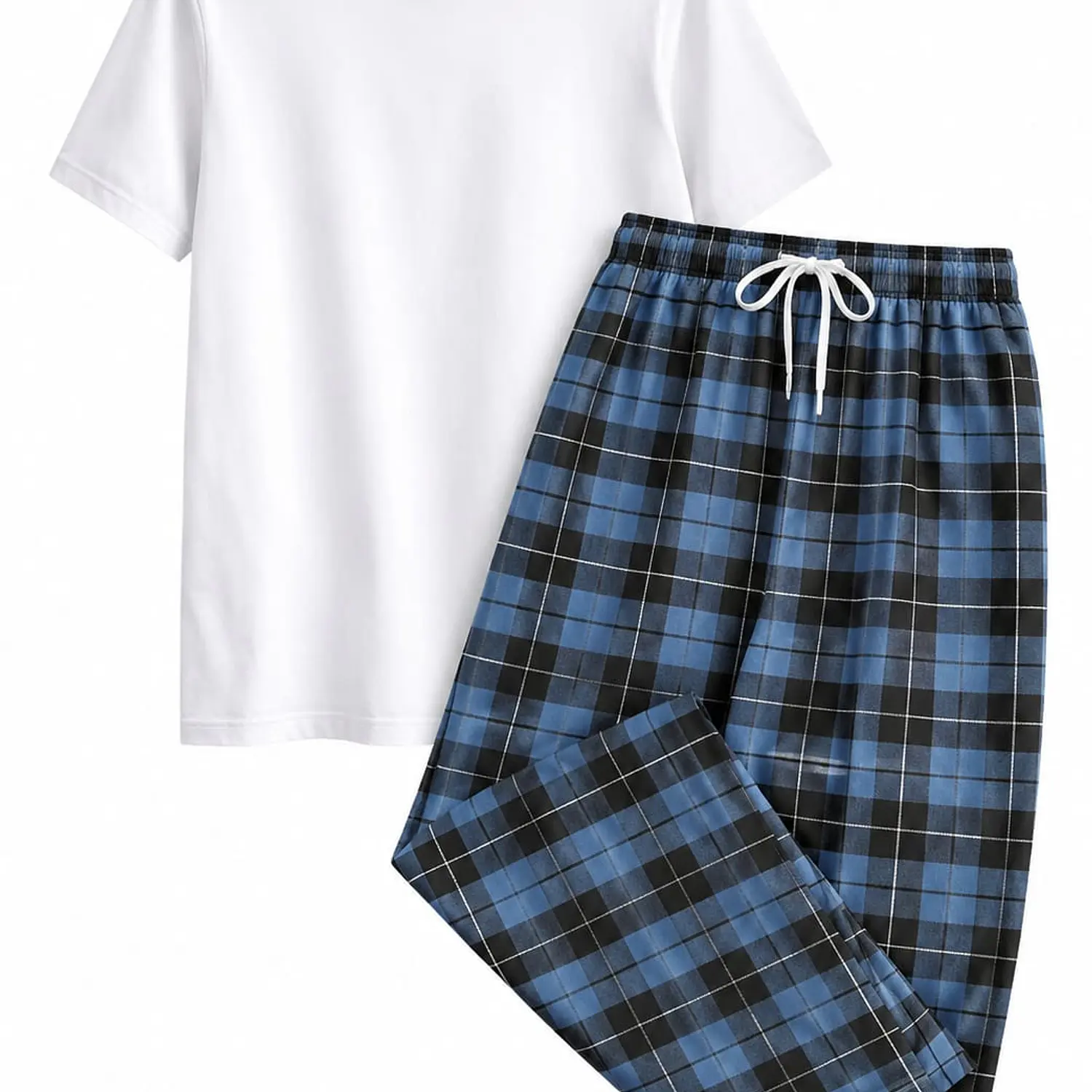 Pijama para Caballero a Cuadros Blathmoda | Suave, Cómoda y Moderna para Dormir 3