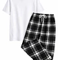 Pijama para Caballero a Cuadros Blathmoda | Suave, Cómoda y Moderna para Dormir - Miniatura 4
