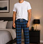 Pijama para Caballero a Cuadros Blathmoda | Suave, Cómoda y Moderna para Dormir - Miniatura 1