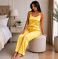 Pijama Mujer Pantalón Y Blusa De Tirantas | Elegante Blathmoda - Miniatura 6