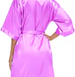 Levantadora Kimono de Seda para Mujer | Bata Satinada Elegante Unicolor Blathmoda Colombia - Miniatura 2