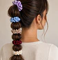 Scrunchies de Satín | Moños para el Cabello Suaves, Elegantes y Antirotura - Miniatura 1