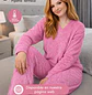 Pijama Térmica Mujer Corazones Troquelados | Suave, Caliente y Cómoda | Blathmoda - Miniatura 2