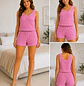Pijama Mujer Short y Blusa Térmica Troquelada | Blathmoda - Miniatura 2