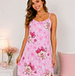 Pijama Vestido para Mujer Rosado | Ropa de Dormir Cómoda y Suave | Blathmoda - Miniatura 1
