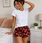 Pijama Mujer Short Estampado Nemo y Camiseta Blanca | Blathmoda - Miniatura 4