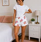 Pijama para Mujer Suave y Cómoda | Conjunto de Camiseta y Short | Blathmoda - Miniatura 2