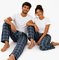 Pijama para Parejas Cuadros | Suave, Fresca y Cómoda | Hombre y Mujer | Blathmoda - Miniatura 1
