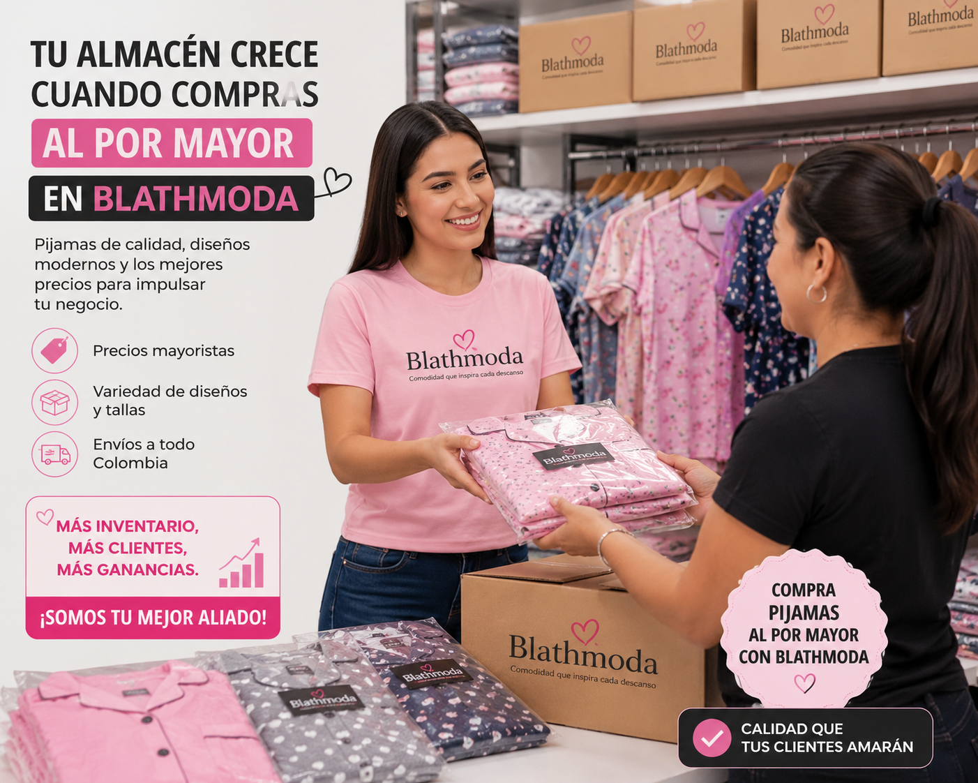 PIJAMAS MAYORISTAS BLATHMODA