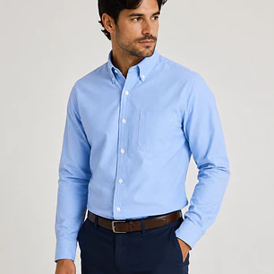 Camisa Oxford para Hombre Manga Larga | Estilo Casual y Formal | Blathmoda