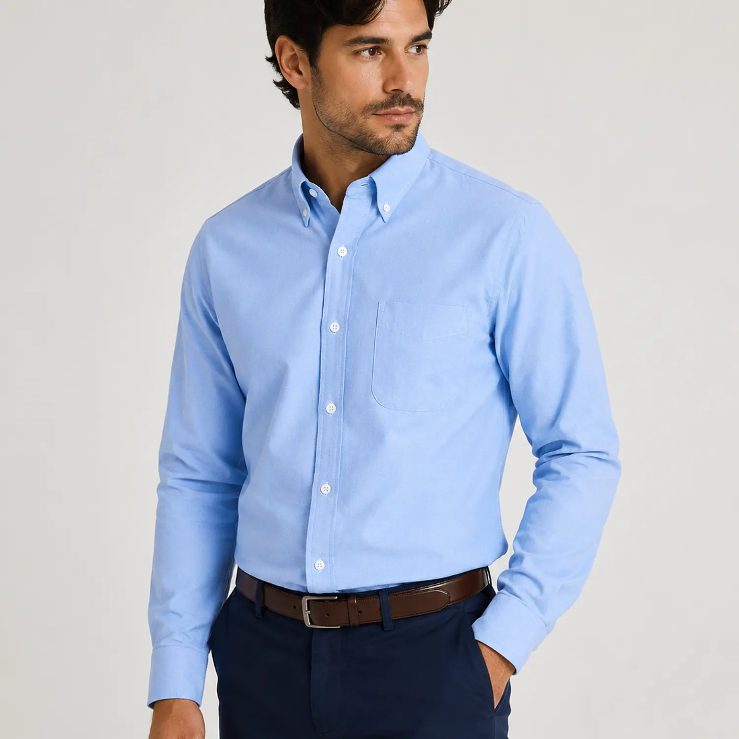 Camisa Oxford para Hombre | Ideal para Oficina y Eventos | Blathmoda 1