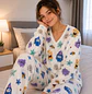 Pijama Juvenil Blanca para Mujer | Compra en Bogotá | Blathmoda Colombia - Miniatura 2