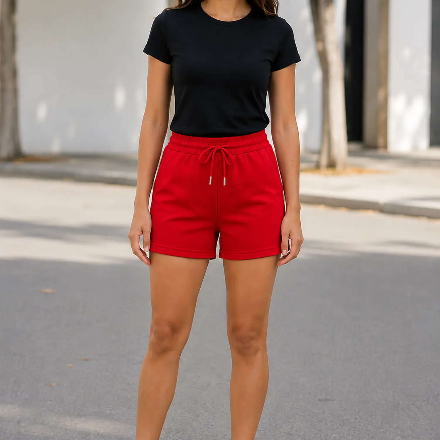 Pijama Short y Camiseta para Mujer en Algodón | Blathmoda Colombia 2