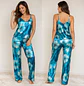Pijama Seda mujer pantalon y blusa tirantas Blathmoda - Miniatura 2