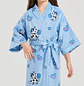 Pijama de Algodón con Levantadora Kimono Estampado para Niñas | Suave y Cómoda | Blathmoda - Miniatura 4