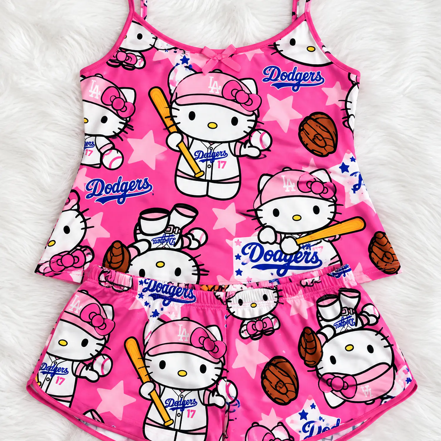 Pijama Hello Kitty de Mujer 2 Piezas | Short y Blusa 3