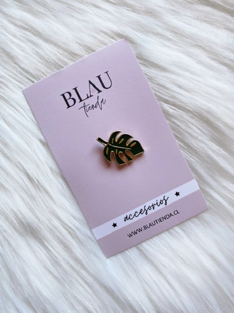 PINS HOJA MONSTERA
