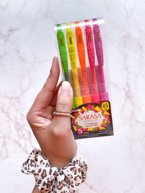 SET SARASA CLIP NEON