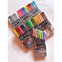 KOI COLORING BRUSH SET 6