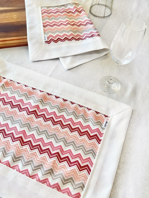 INDIVIDUAL ZIG-ZAG COLORES