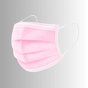 MASCARILLA 3P ROSA 50U