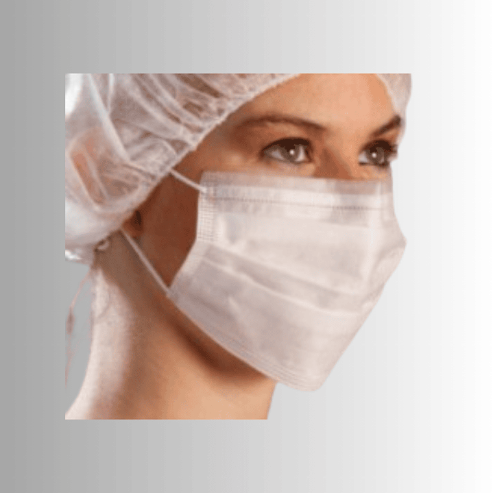 MASCARILLA 3P BLANCA 50U 2