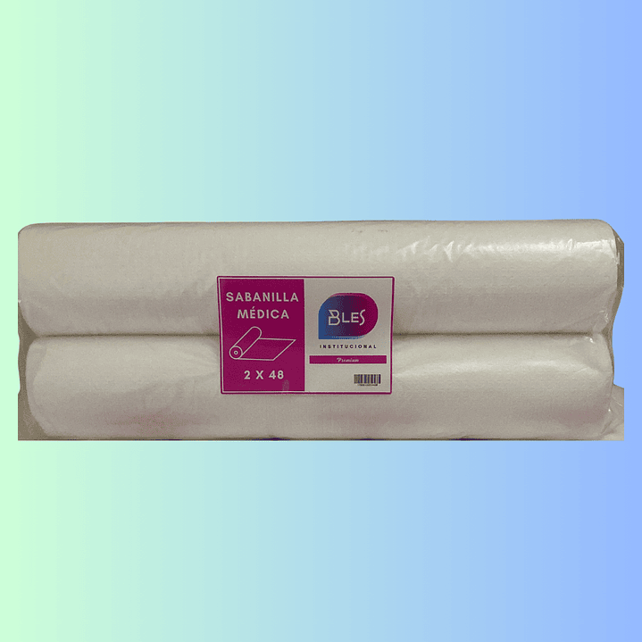 SABANILLA PARA CAMILLA BLES 2 X 48 METROS PREPICADA 1