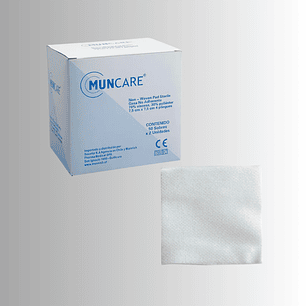 GASA NO TEJIDA ESTÉRIL 7.5 X 7.5 CM CAJA 100 UNIDADES